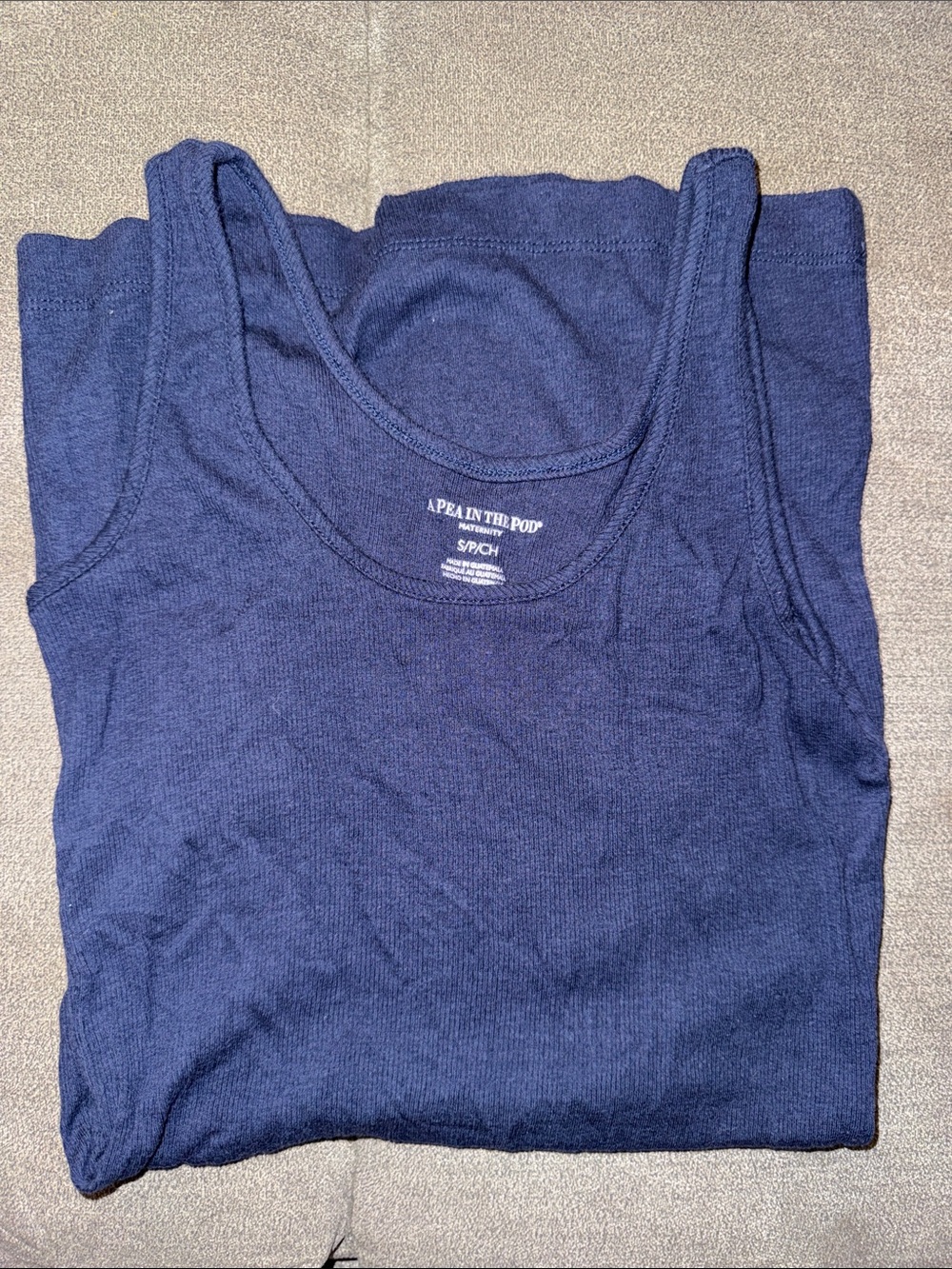 A Pea In The Pod Maternity Tank Top, S/P/CH